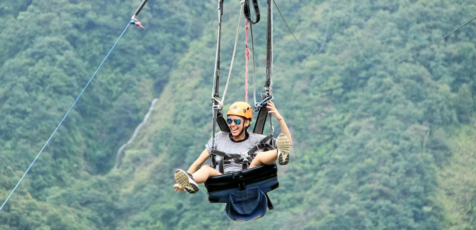Ziplining in Nepal image