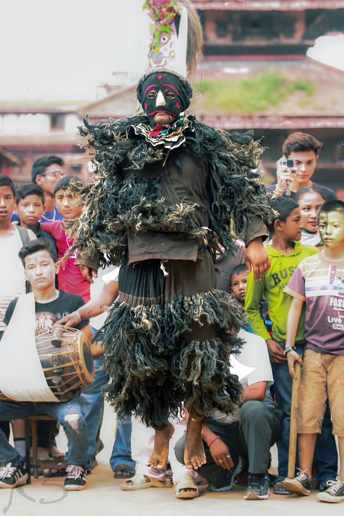 Embracing Joy and Tradition: Celebrating Gai Jatra in Bhaktapur image